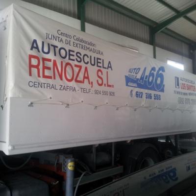 Rotulación de vehículos - Autoescuela Renoza